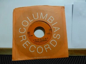 STEVE LAWRENCE GO AWAY LITTLE GIRL & IF YOU LOVER HER TELL HER. VG+   45 - Picture 1 of 1
