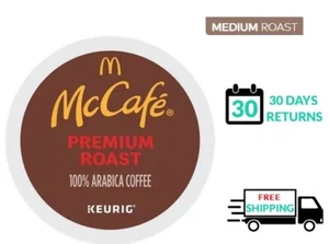 🆕☕ McCafe Premium Roast Keurig Coffee K-cups - Imagen 1 de 1