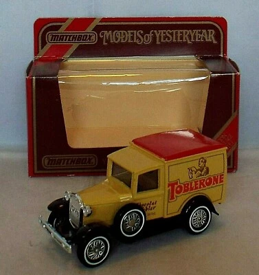 MATCHBOX Models of Yesteryear Y-22 1930 FORD MODEL 'A' VAN Toblerone ISSUE 2 - Image 1 of 4