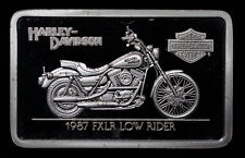 1987 Harley-Davidson FXLR Low Rider FXR 1oz 999 FEINSILBER Kunstbarren C1931