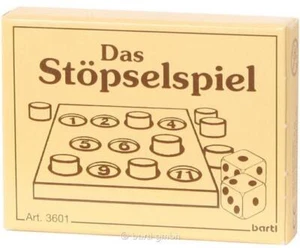 Mini - Spiel "Das Stöpselspiel" Knobelspiel Geduldsspiel Bartl - Bild 1 von 4