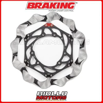 OKBY31E KIT DISCO FRENO 280 ANTERIORE SX BRAKING SUZUKI RMZ 250 2010 - WAVE FLOT Foto 1 de 4