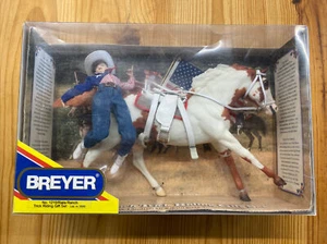 Breyer Riata Ranch Gift Set #1219 Trick Rider Horse Saddle Ltd Ed 3500 NIB - Picture 1 of 4