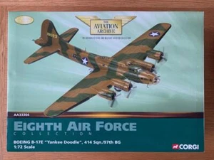 CORGI OCTAVA FUERZA AÉREA BOEING B-17E YANKEE DOODLE 414 SQN 97TH BG AA33304 1/72 - Imagen 1 de 2