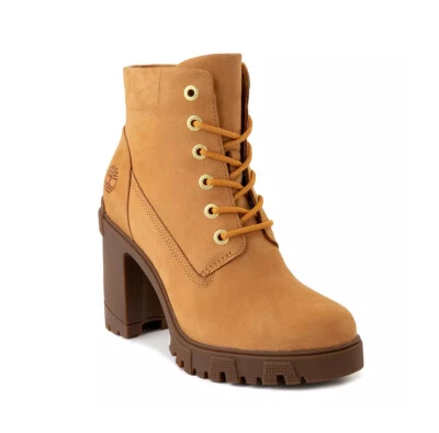 Novo na caixa - Botinhas femininas de couro Timberland Lana tamanho. 7 - 7,5 - 8 (MSRP $150) - Imagem 1 de 4
