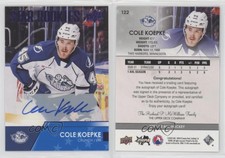 2021-22 Upper Deck AHL Star Rookies Auto Cole Koepke #122 Auto