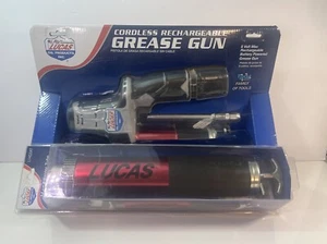 Rare LUCAS Cordless Grease Gun Rechargeable 8 Volt Battery *Discontinued | NEW! - Picture 1 of 13
