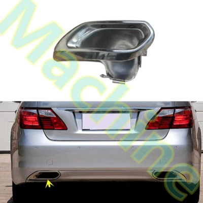 For Lexus LS460 2010-2012 Stainless steel Left side Rear Bumper Lower Exhaust - Image 1 of 4