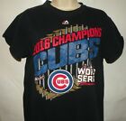 Majestic MLB Chicago Cubs 2016 World Series Champions taille S