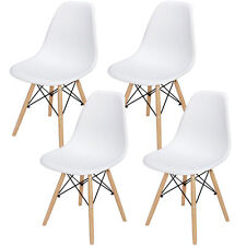 Style Chair Dining Chairs For Kitchen Bedroom Living Room White Set of 4