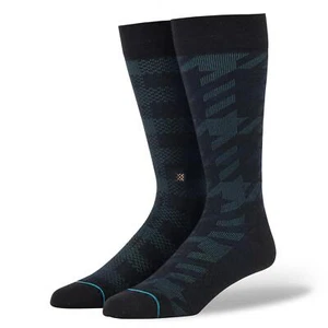 Stance Staples Men's Socks ~ Plaid Out - Imagen 1 de 1
