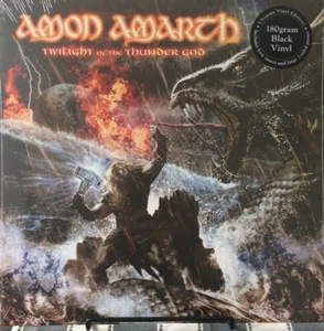 AMON AMARTH - Twilight Of The Thunder God LP 180 Gram Record NEW Death Metal - Picture 1 of 1