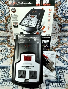 Convertidor inversor de potencia Exalent Schumacher XI75DU 750 W/1500 vatios pico - Imagen 1 de 17