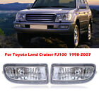 For Toyota Land Cruiser 1998-2007 J100 J105 Front Fog Light Lamp Housing Pair