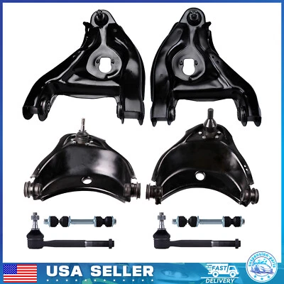 Front Upper & Lower Control Arm Tie Rod Suspension For Chevrolet GMC C1500 C2500 - Image 1 of 4