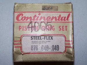 1955-1956 Plymouth/Dodge/Dodge truck   259 + .040 steel piston rings - Picture 1 of 1