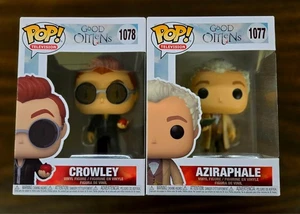 POP Television #1077 + #1078 Good Omens - Aziraphale + Crowley (SET) - Bild 1 von 6