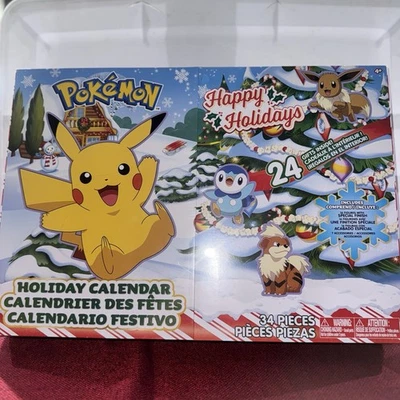 Calendario de Adviento Pokemon Holiday Edición Limitada - Exclusivo de Jazwares ¡NUEVO! Foto 1 de 3