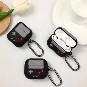 Protector de auriculares portátil de silicona con llavero para AIRPODS y consola - Imagen 1 de 15