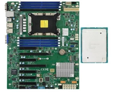 Supermicro X11SPL-F Motherboard With 1x Intel Xeon Gold 6230 20Cores 2.1GHz CPU - Image 1 of 4
