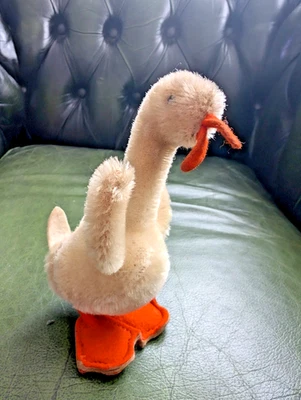 Steiff Ente Kücken Gans Steifftier Retro Plüschtier Mohair 50er G10 - Bild 1 von 4
