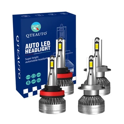 4P H7 H8/H9/H11 LED High Beam Fog Light 30,000 hours IP68 For 2007-2015 BMW 335I - Image 1 of 4