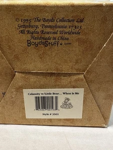 Vintage 2000 Yesterdays Child Calamity W/ Little Bear Whoa Is Me 1st Edition - Picture 1 of 7