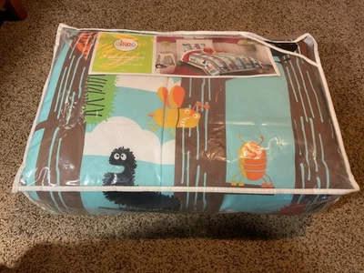 Nuevo Juego de cama Circo "Buzzin Around" tamaño doble, 5 piezas. Foto 1 de 4