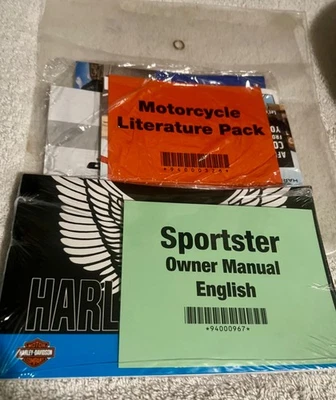 2022 Harley Davidson Sportster Owners Manual & Literature in Sealed Package - Image 1 of 2