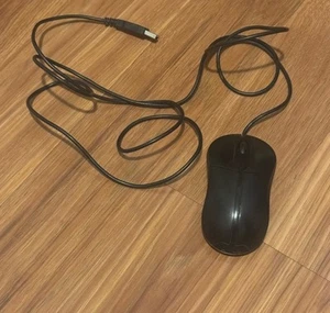 Dell M-UAR DEL7 Wired Scroll Optical Mouse - Black - Picture 1 of 3