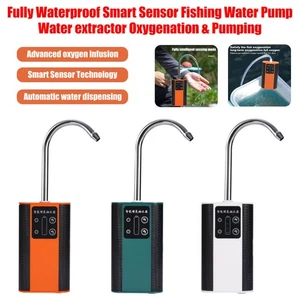 Waterproof Smart Sensor Fishing Water Pump Water extractor Oxygenation & Pumping - Picture 1 of 12