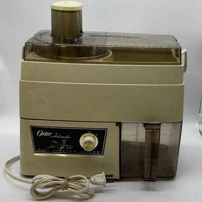 Exprimidor eyector de pulpa automático Oster de colección probado funciona video completo Foto 1 de 4