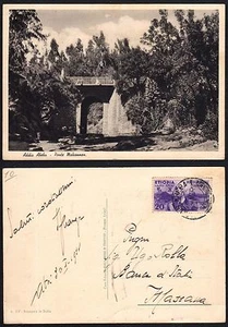 STORIA POSTALE Colonie ETIOPIA 1938 Cartolina da Addis Abeba a Massaua (GB1) - Picture 1 of 1