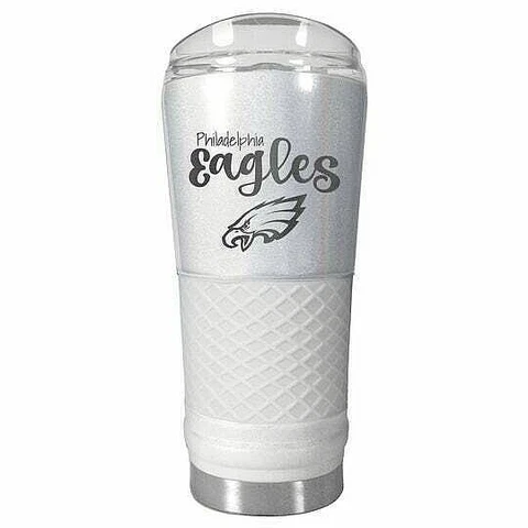 Philadelphia Eagles Draft Opal Tumbler 24 oz Vacuum Insulated Beverage Cup Cover