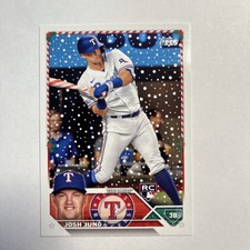 2023 Topps Holiday JOSH JUNG RARE  CODE 514 #H120 CANDY CANE BAT