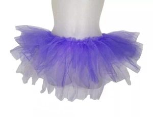 Lot of 9 Lavender Ballet Tutu Skirt Child Medium Dance Costume Soft Net Tulle - Picture 1 of 4