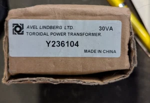 Avel Y236104 30VA Toroidal Transformer - Picture 1 of 1