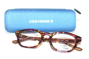 NEW CONVERSE JACK PURCELL P015 UF PURPLE EYEGLASSES RX FRAMES 48-20-140 W/ CASE - Picture 1 of 6