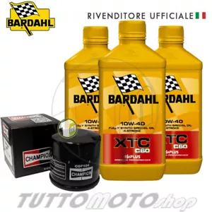 Tagliando YAMAHA MT-09 850cc 2014-2023 / Kit Olio Bardahl XTC 10W40 Filtro MT09 - Foto 1 di 5