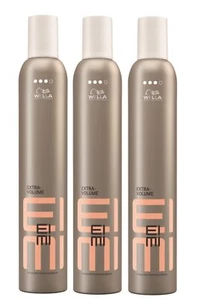 3x Wella Professionals EIMI Extra Volume Volumen Espuma Sujeción Fuerte 500 ml - Imagen 1 de 3