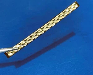 333 Gold Vintage Bar Pin / Brooch – Classic Solid Gold Jewelry - Picture 1 of 8
