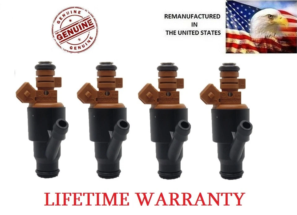 4x inyectores de combustible originales para BMW 318i 318is 318ti Z3 1,8 L 1,9 L #0280150501 Foto 1 de 1