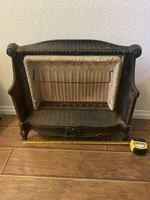 Adams Bros. "Cheerful Radiant Heater" Victorian Antique 1920s 1930s Wall Heater - Image 1 of 4