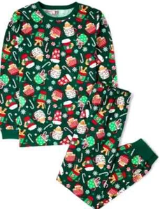 Adult Childrens Place Hot Cocoa Pajama Set Size XXL Unisex Christmas Matching - Picture 1 of 2