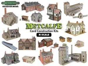 Metcalfe N Gauge "TOWN AND COUNTRY" Card Construction Kits - Picture 1 of 34