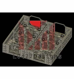 Large room - administration | Legion Space Hulk Imperial Assault - Picture 1 of 10