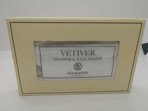 Elizabeth W San Francisco Vetiver Shower & Bath Pouch Made in USA NIB Great Gift - Picture 1 of 3