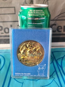 Pokemon Pokepark Moneda Conmemorativa Oro Medalla 2005 Japón LEGÍTIMO - Imagen 1 de 4
