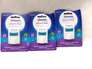3x Unisom Simple Slumbers Back Return To Sleep Dissolving Strips Sleep Aid 3mg - Picture 1 of 4