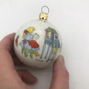 Bola de Navidad Hutschenreuther '87 Ole Winther usada sin caja - Imagen 1 de 6